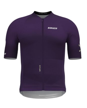 Bioracer Icon Impulse Jersey Cykeltrøje Korte ærmer Herre Dark Violet