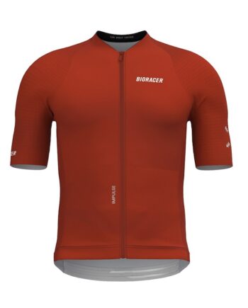 Bioracer Icon Impulse Jersey Cykeltrøje Korte ærmer Herre Terra Cotta Xs