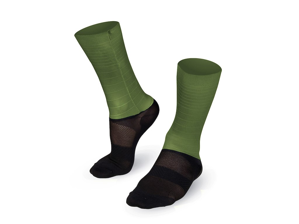 Bioracer Tech Socks Cykelstrømper Thyme Green