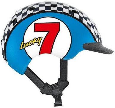 Blå Mini   Lucky   Fra Casco Small  52-56 Cm