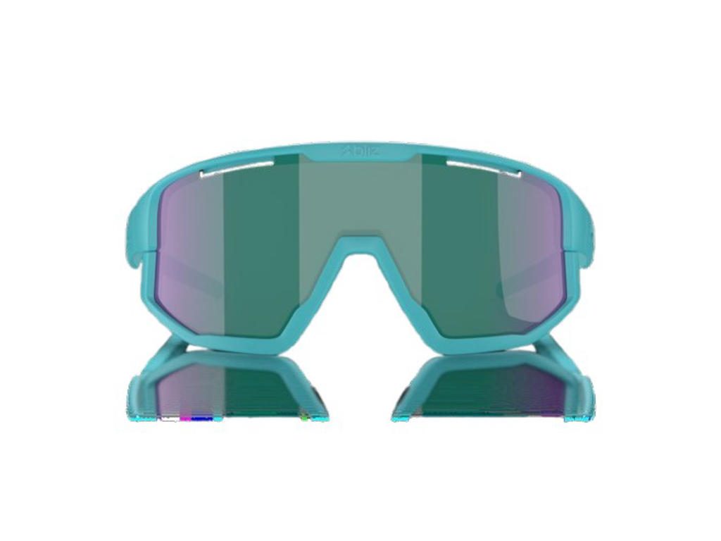 Bliz Vision Cykelbriller Blue Green Lens Matt Turquoise
