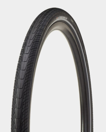 Bontrager H2 Hard-case Lite Kanttrådsdæk Hybrid 700x40c Sort Refleks