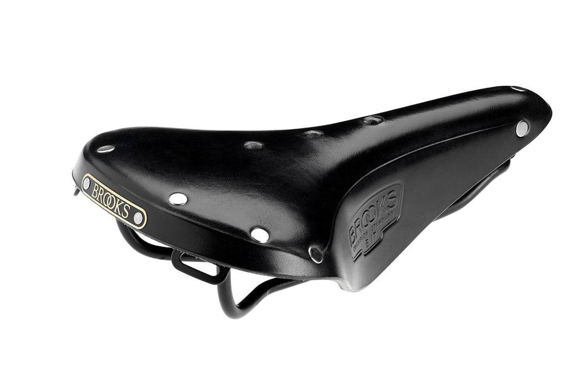 Brooks B17 Standard Retro Læder Cykelsadel Sort