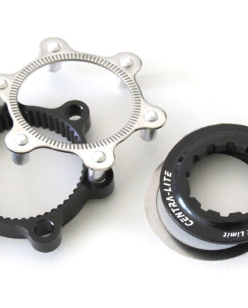 Adapter Kit Til Rotor Centerlock Til  -huls Sort Sølv