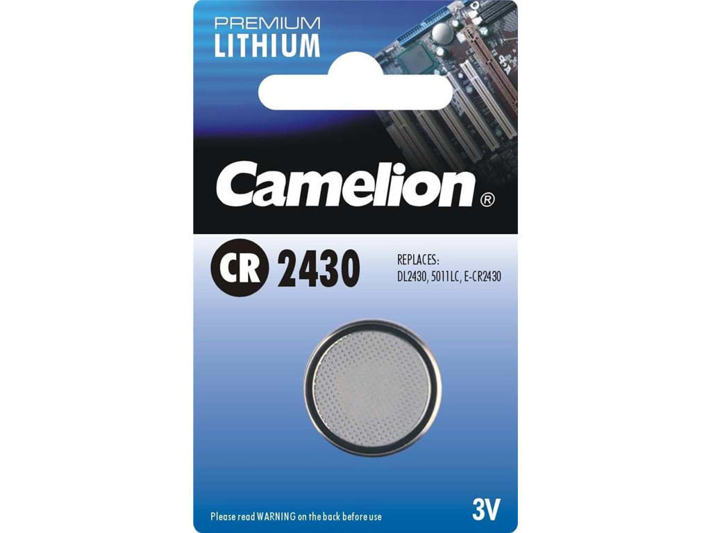 Camelion Batteri Cr2430 Lithium 3v   Stk