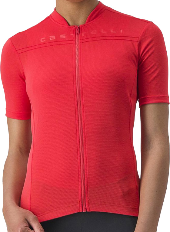 Castelli Anima     Jersey Rød