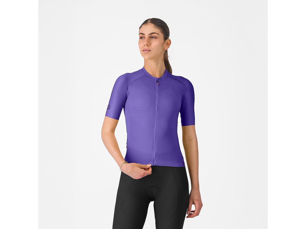 Castelli Espresso Jersey Cykeltrøje Korte ærmer Dame Ultraviolet