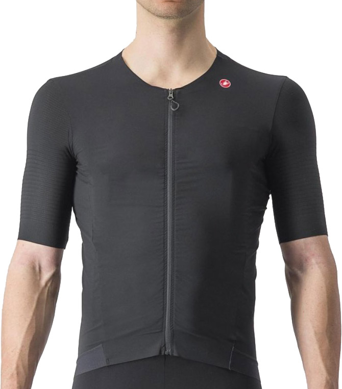 Castelli Premio Black Jersey Kortærmet Sort