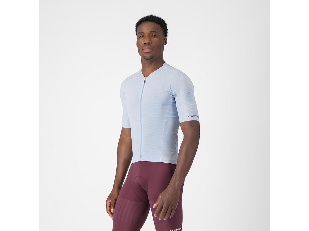 Castelli Premio Evo Jersey Cykeltrøje Korte ærmer Herre Winter Sky