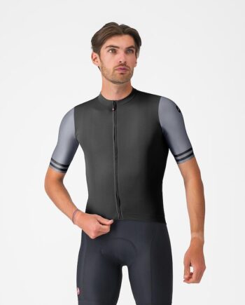 Castelli Prologo Lite   Jersey Cykeltrøje Korte ærmer Herre Sort
