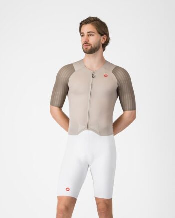 Castelli Sanremo   Speed Suit Cykelshorts   Pude Herre Clay White