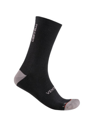 Castelli Venti Soft Merino Cykelstrømper Sort