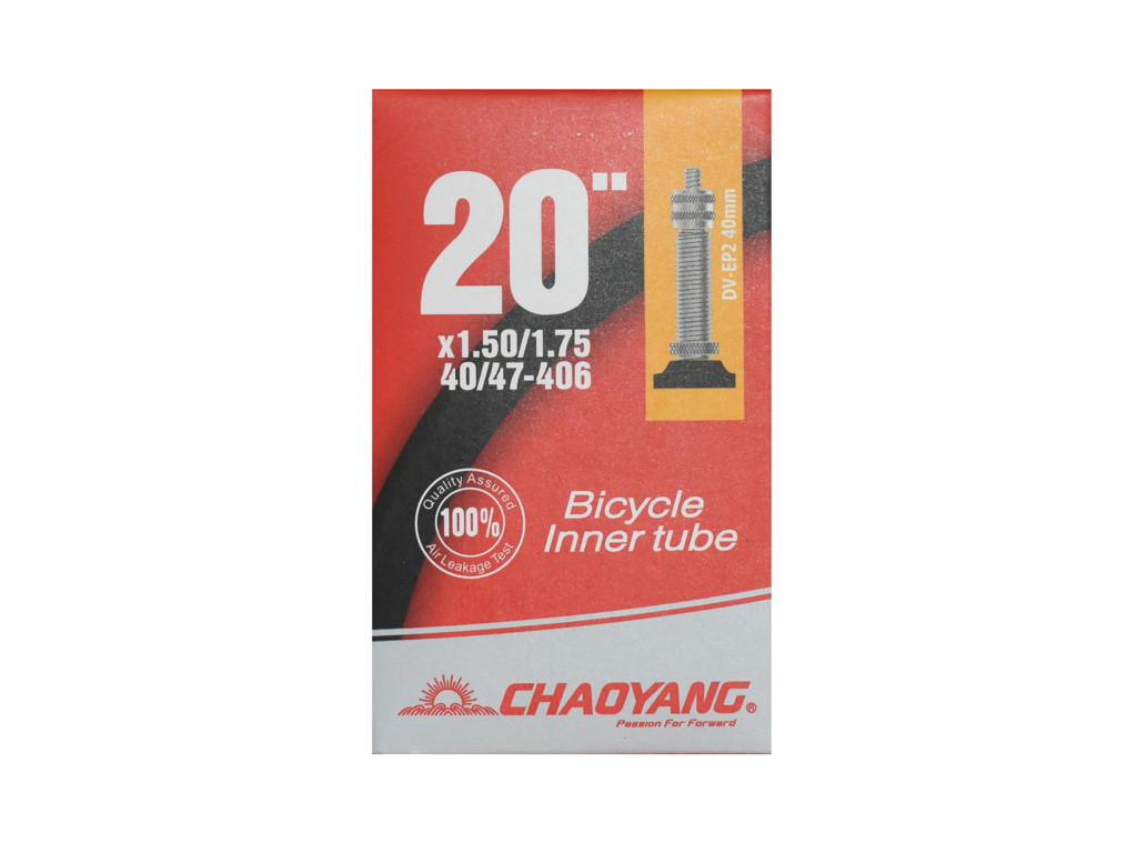 Chaoyang Slange 20 50- 75 Med 40mm Lang Dunlop Ventil