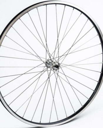 Connect Citybike Forhjul 700c Ryde Zac19 Fælg  Qr Nav Sort Sølv