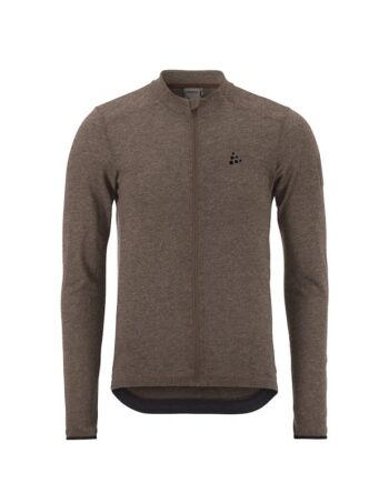 Craft Core Bike Essenceool Ls Jersey Cyketrøje Lange ærmer Herre Prune