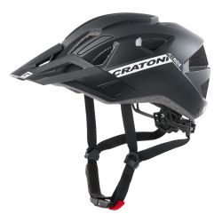 Cratoni Allride Black Matt Str   -   57-62 Cm  Cykelhjelm