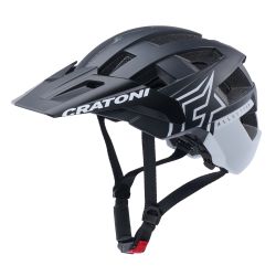 Cratoni Allset Pro Black-white Matt Str   -   58-61 Cm  Cykelhjelm