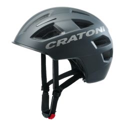 Cratoni  -pure Black Matt Str   -   58-61 Cm  Cykelhjelm