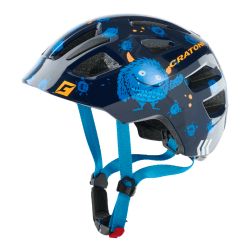Cratoni Maxster Monster Blue Glossy Str   -   51-56 Cm  Cykelhjelm