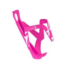 Elite Bottle Cage Custom Racex Pink Fluo  White Graphic Flaskeholder