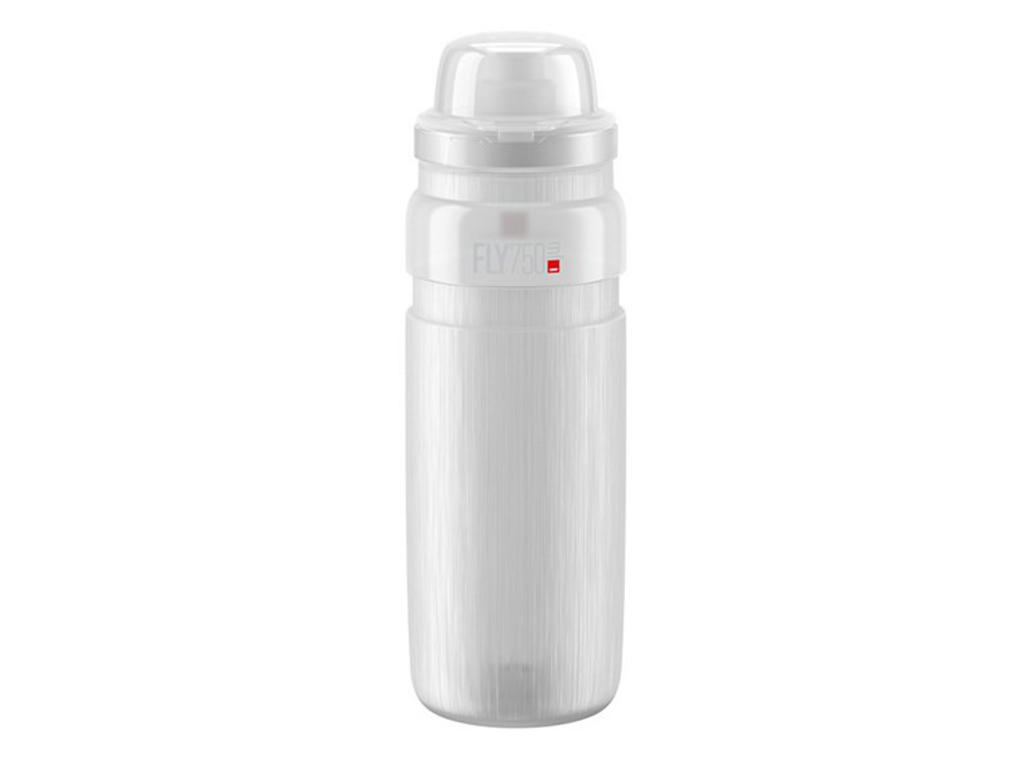 Elite Fly Tex Mtb Drikkedunk 750ml Klar Med Grå Logo