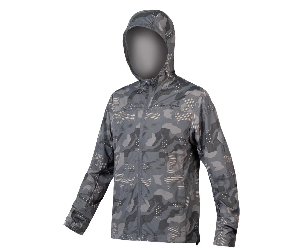 Endura Hummvee Windproof Shell Jacket Greycamo