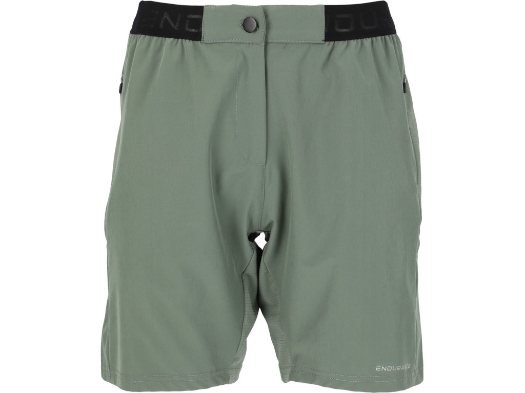 Endurance Macbeth Hyperstretch Shorts Dame Desert Green 38