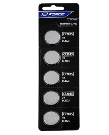 Force Cr2025 Batterier   Pak