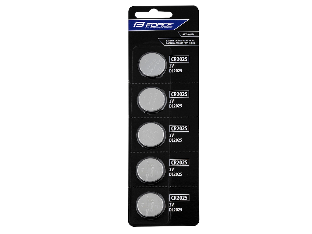 Force Cr2025 Batterier Pak