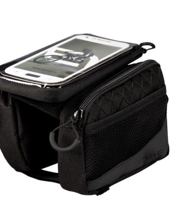 Force Dual Steltaske Med Smartphone Holder     Liter Sort