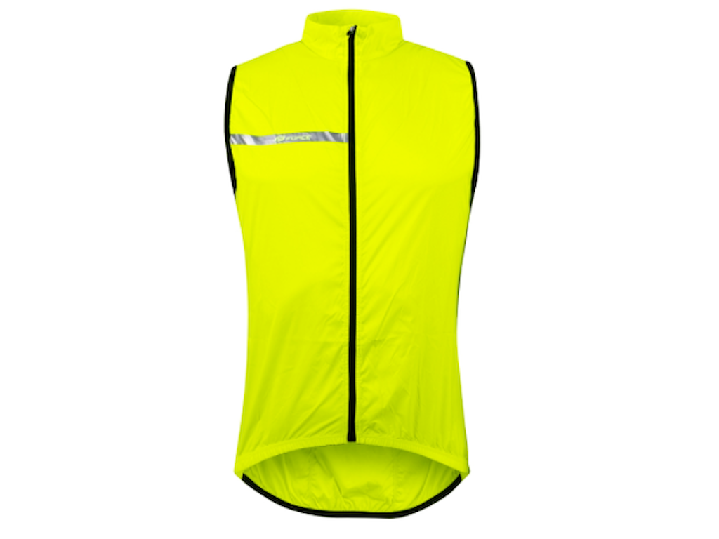 Force Vindpro Vindvest Til Børn Fluo  Størrelse: 128-140 Cm
