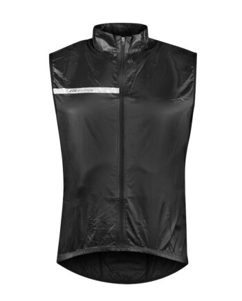 Force Windpro Vindtæt Vest Sort  Størrelse: Xx-large