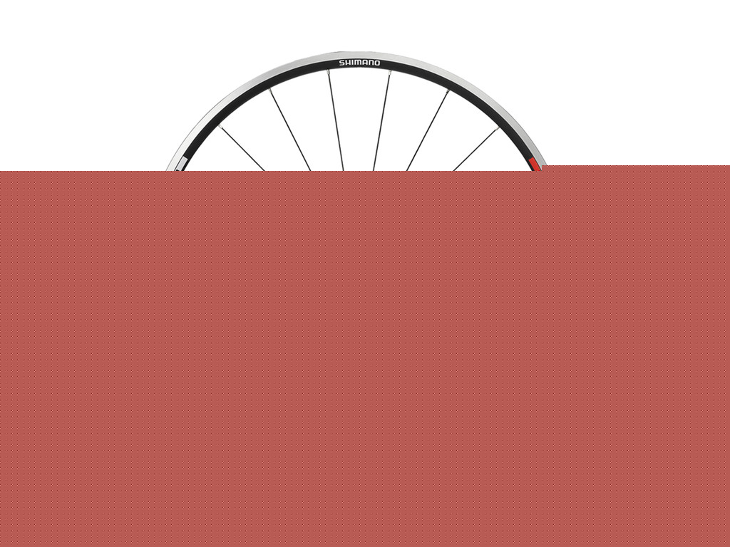 Forhjul Shimano 700c Wh-r501 Sort Til Dæk Og Slange