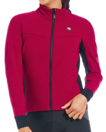 Giordana Silverline Cykeljakke Vinter Dame Sangria Str