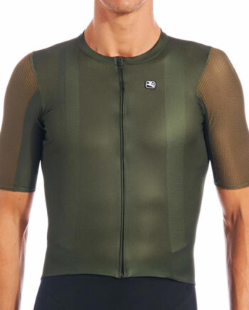 Giordana Silverline Cykeltrøje Korte ærmer Army Grøn Str