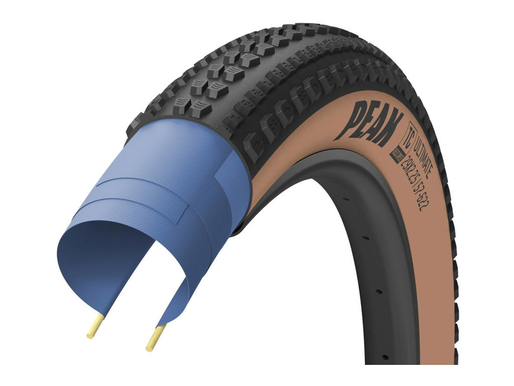 Goodyear Peak Ultimate Tlc Mtb Foldedæk 27 5x2 25 57-584 Sort Brun