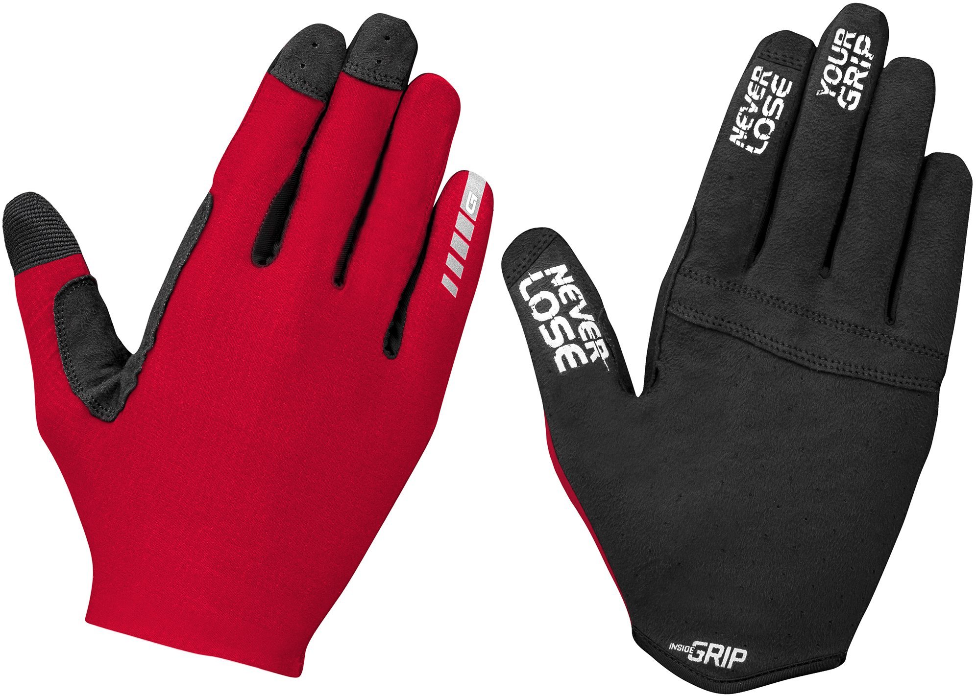 Gripgrab Aerolite Insidegrip Cykelhandske Rød