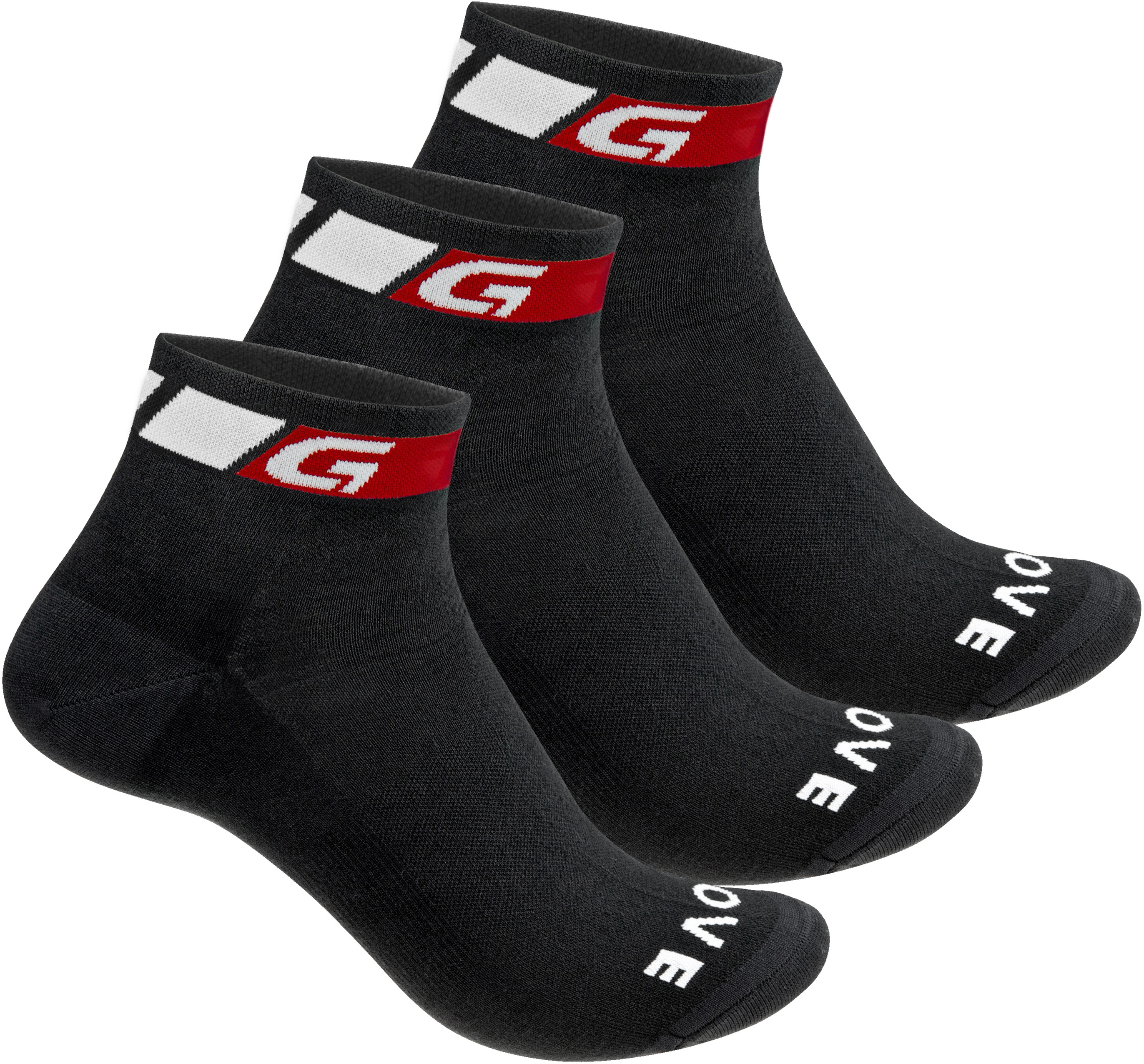 Gripgrab Classic Low Cut 3pack Sort