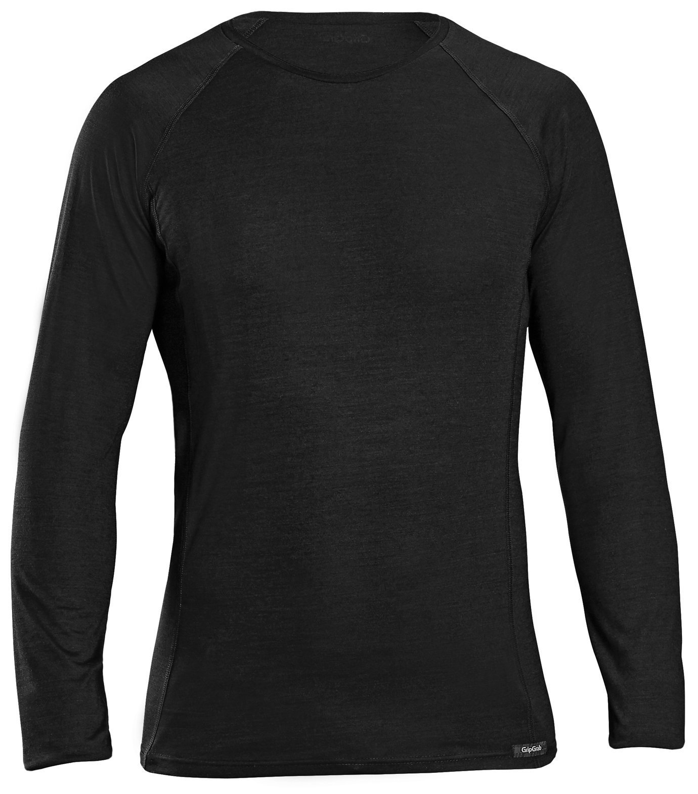 Gripgrab Merino Polyfiber Langærmet Base Layer Sort