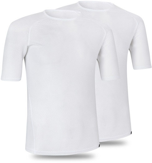 Gripgrab Ultralet Mesh Kortærmet Baselayer  -pack Hvid