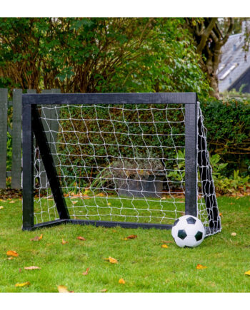 Homegoal Pro Micro Sort Fodboldmål   Træ 125x100 Cm