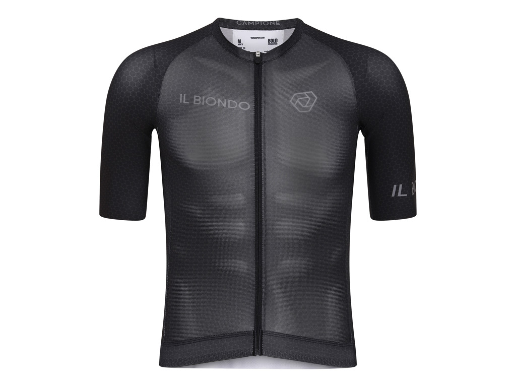 Il Biondo Road Warrior Cykeltrøje Strike Touring Herre Sort