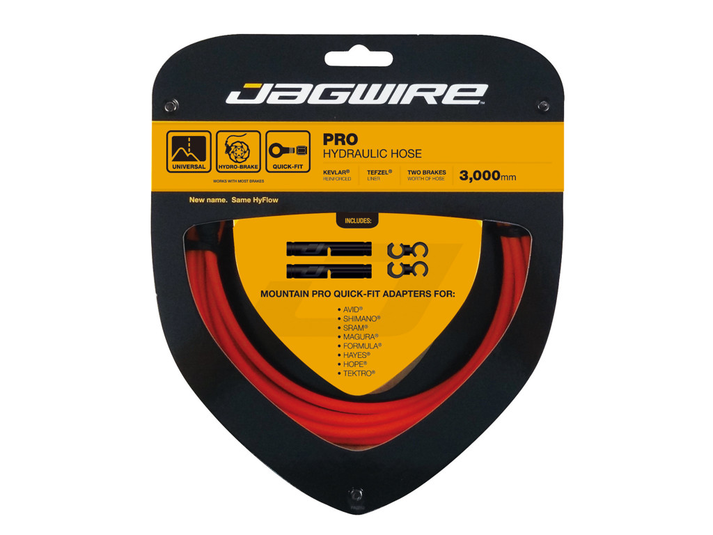 Jagwire Pro Hydraulic Hose Hydraulisk Quickfit Orange
