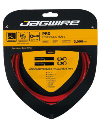Jagwire Pro Hydraulic Hose Hydraulisk Quickfit Rød