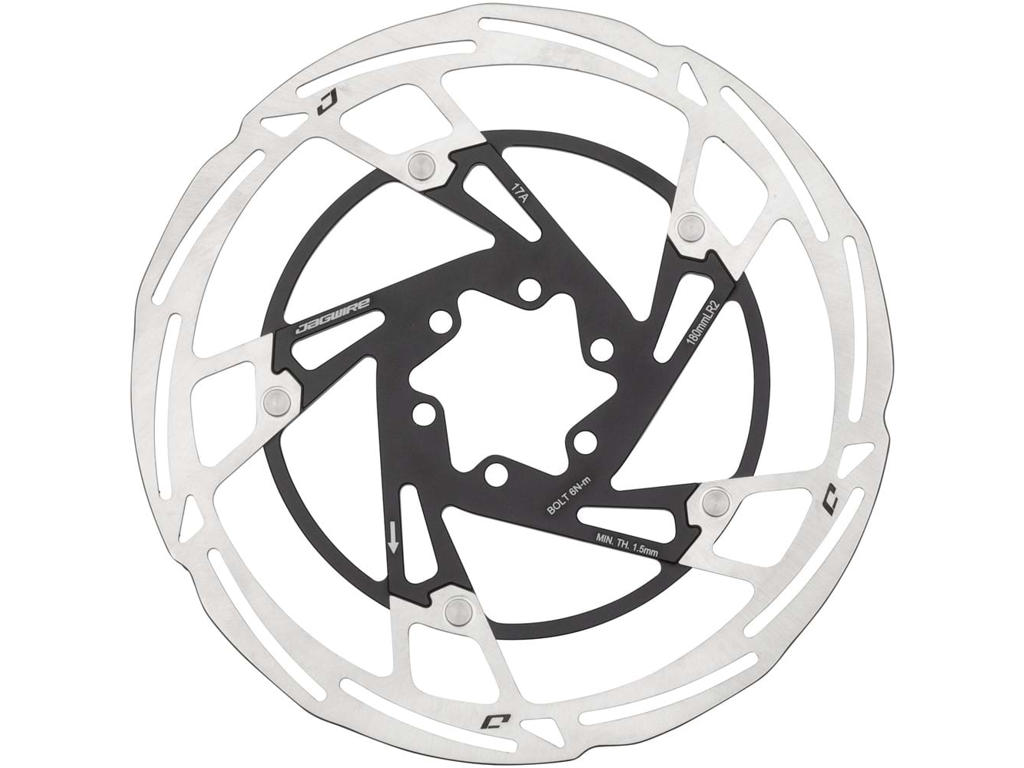 Jagwire Pro Lr2 Rotor Bremseskive -140 Mm Til Bolt Montering Aluminium