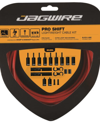 Jagwire Pro Shift 2x Gearkabel Sæt Road Mtb Rød