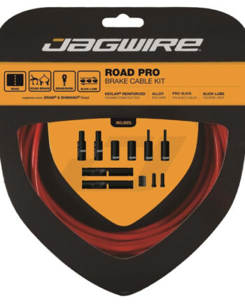 Jagwire Road Pro Bremsekabel Sæt Til Road Rød