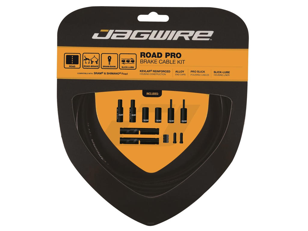 Jagwire Road Pro Bremsekabel Sæt Til Road Sort