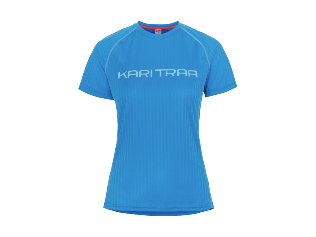 Kari Traa Ella Tee -shirt Blå Str