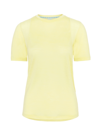 Kari Traa Embla Wool Tee  -shirt Gul Str